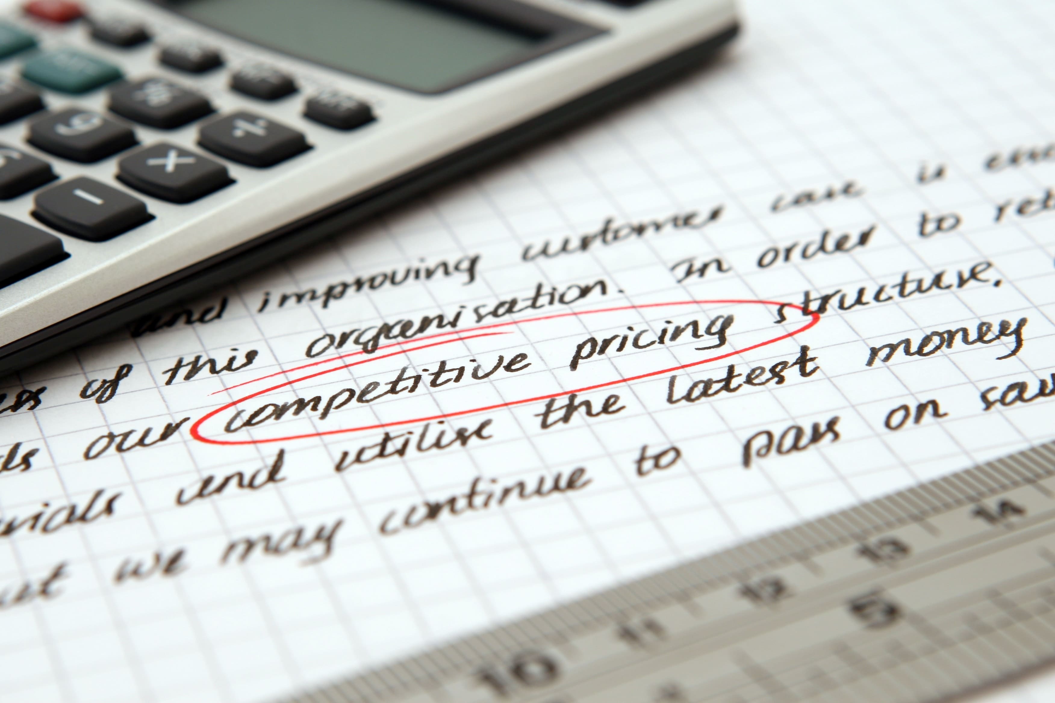 Competitive Pricing